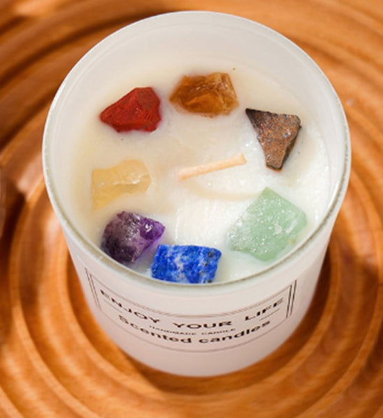 Natural Crystal Original Stone Incense Candle