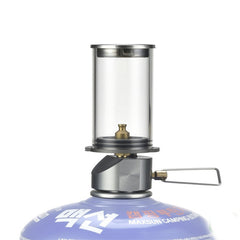 Outdoor No Lamp Wick Candle Lamp Outdoor Camping Light Portable Lighting Gas Steam Lamp Tent